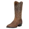 Men's Ariat 13" Heritage Western R Toe Boots -Boots Shoes Shop 0 650 ariat 13 heritage western r toe distressed brown