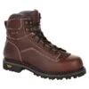 Men's Georgia 6" Low-Heel Logger Waterproof Boots -Boots Shoes Shop 0 650 georgia 6 low heel logger waterproof brown