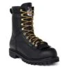 Men's Georgia 8" Low-Heel Logger Waterproof Boots -Boots Shoes Shop 0 650 georgia 8 low heel logger waterproof black