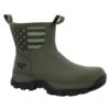 Men's Georgia 8" Patriotic Rubber Waterproof Boots -Boots Shoes Shop 0 650 georgia 8 patriotic rubber waterproof boots olive