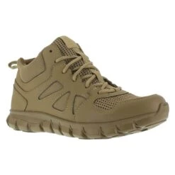 Men's Reebok Sublite Cushion Tactical Mid Boots -Boots Shoes Shop 0 650 reebok sublite cushion tactical mid coyote