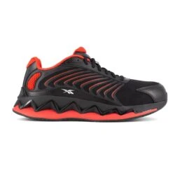 Men's Reebok Zig Elusion Heritage Work Composite Toe -Boots Shoes Shop 0 650 reebok zig elusion heritage work composite toe black red