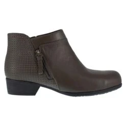 Women's Rockport Works Carly Alloy Toe -Boots Shoes Shop 0 650 rockport works carly alloy toe charcoal