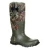 Men's Rocky 16" Core Rubber Waterproof Boots -Boots Shoes Shop 0 650 rocky 16 core rubber waterproof mossy oak