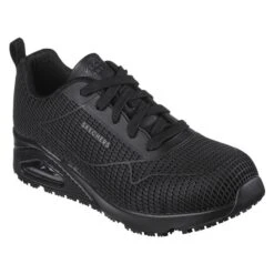 Women's Skechers Work UNO SR Jhansi Composite Toe -Boots Shoes Shop 0 650 skechers work uno sr jhansi composite toe black synthetic textile