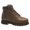 Men's Wolverine 6" McKay Steel Toe Waterproof Boots -Boots Shoes Shop 0 650 wolverine 6 mckay steel toe waterproof brown