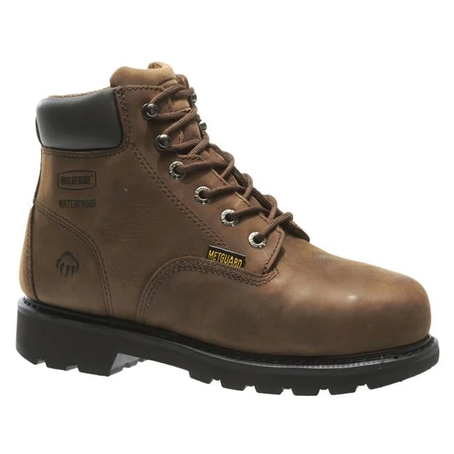 Men's Wolverine 6" McKay Steel Toe Waterproof Boots 3 Men's Wolverine 6" McKay Steel Toe Waterproof Boots