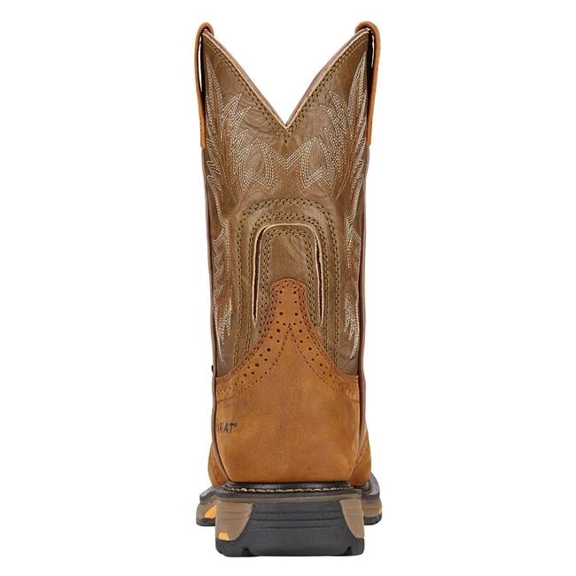 Men's Ariat 10" Workhog Pull-On Boots 4 Men's Ariat 10" Workhog Pull-On Boots - Image 2