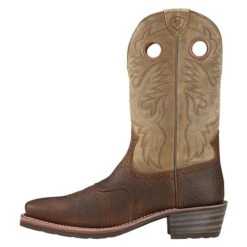 Men's Ariat 12" Heritage Roughstock Boots -Boots Shoes Shop 1 650 ariat 12 heritage roughstock earth brown bomber