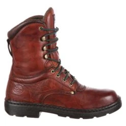 Men's Georgia 8" Eagle Light Boots 10 Men's Georgia 8" Eagle Light Boots -Boots Shoes Shop 1 650 georgia 8 eagle light russet wildwood