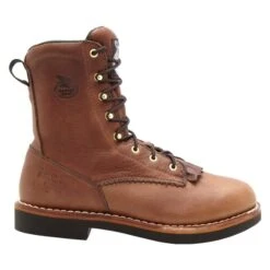 Men's Georgia 8" Lacer Boots -Boots Shoes Shop 1 650 georgia 8 lacer walnut barracuda