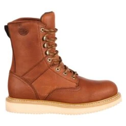 Men's Georgia 8" Wedge Boots -Boots Shoes Shop 1 650 georgia 8 wedge barracuda gold