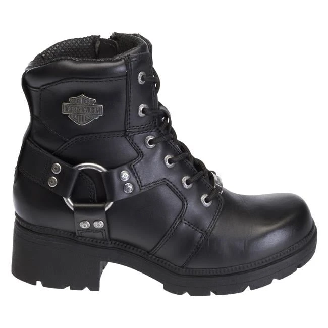Women's Harley Davidson Footwear Jocelyn Side-Zip Boots 4 Women's Harley Davidson Footwear Jocelyn Side-Zip Boots - Image 2