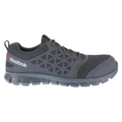 Men's Reebok Sublite Cushion Work Composite Toe SR -Boots Shoes Shop 1 650 reebok sublite cushion work composite toe sr gray