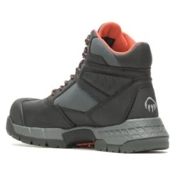 Men's Wolverine Rush Ultraspring Composite Toe Waterproof Boots -Boots Shoes Shop 1 650 wolverine rush ultraspring composite toe waterproof boots black