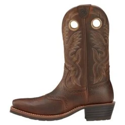Men's Ariat 12" Heritage Roughstock Boots -Boots Shoes Shop 2 650 ariat 12 heritage roughstock brown oiled rowdy