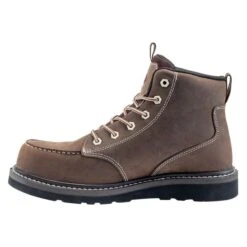 Men's Avenger 6" EH Waterproof Moc Toe Boots -Boots Shoes Shop 2 650 avenger 6 eh waterproof moc toe boots brown