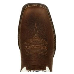 Women's Durango Lady Rebel Distressed Flag Embroidery Western Boots -Boots Shoes Shop 2 650 durango lady rebel distressed flag embroidery western boots bay brown white