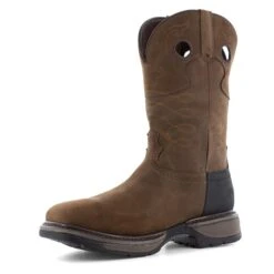 Men's Frye Supply 10" Western Met Guard Steel Toe Boots -Boots Shoes Shop 2 650 frye supply 10 met guard steel toe boots brown black