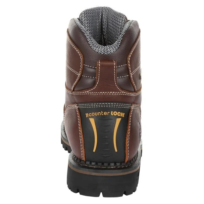 Men's Georgia 6" Low-Heel Logger Waterproof Boots 5 Men's Georgia 6" Low-Heel Logger Waterproof Boots - Image 3