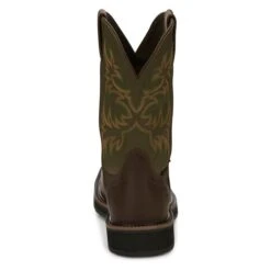 Men's Justin Original Work Boots 11" Keavan Met Guard Steel Toe Waterproof -Boots Shoes Shop 2 650 justin original work boots 11 keavan met guard steel toe waterproof dark brown mossy green