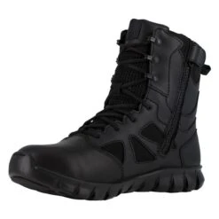 Men's Reebok 8" Sublite Cushion Tactical Side-Zip Waterproof Boots -Boots Shoes Shop 2 650 reebok 8 sublite cushion tactical side zip waterproof black
