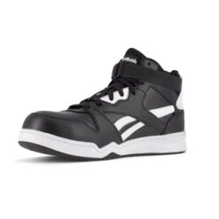 Men's Reebok BB4500 High Top Work Sneaker Composite Toe -Boots Shoes Shop 2 650 reebok bb4500 high top work sneaker composite toe black and white