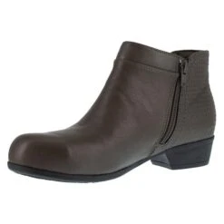 Women's Rockport Works Carly Alloy Toe -Boots Shoes Shop 2 650 rockport works carly alloy toe charcoal