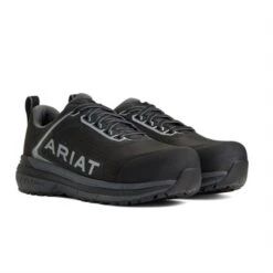 Women's Ariat Outpace Composite Toe -Boots Shoes Shop 3 650 ariat outpace composite toe black charcoal