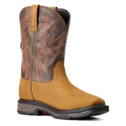 Men's Ariat Workhog XT BOA Waterproof Boots -Boots Shoes Shop 3 650 ariat workhog xt boa waterproof boots aged bark brown