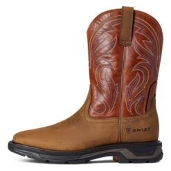 Men's Ariat Workhog XT Cottonwood Boots -Boots Shoes Shop 3 650 ariat workhog xt cottonwood boots dark earth brick