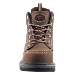 Men's Avenger 6" EH Waterproof Moc Toe Boots -Boots Shoes Shop 3 650 avenger 6 eh waterproof moc toe boots brown