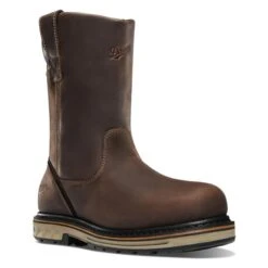 Men's Danner 11" Steel Yard Wellington Waterproof Boots -Boots Shoes Shop 3 650 danner 11 steel yard wellington waterproof boots brown