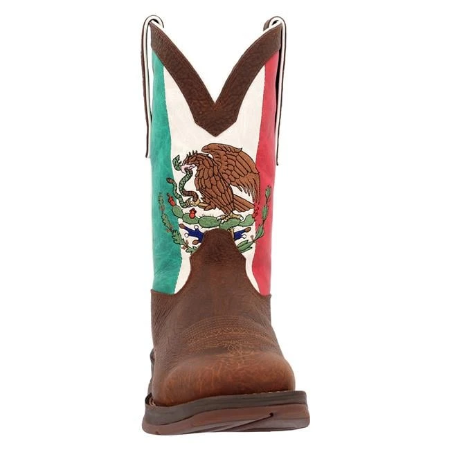 Men's Durango Rebel Mexico Flag Western Boots 6 Men's Durango Rebel Mexico Flag Western Boots - Image 4