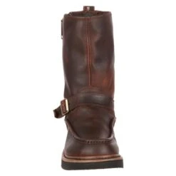 Men's Georgia 10" X-10 Pull-On Side-Zip Waterproof Boots -Boots Shoes Shop 3 650 georgia 10 x 10 pull on side zip waterproof soggy copper kettle