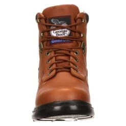 Men's Georgia 6" FLXwork Farm And Ranch Waterproof Boots -Boots Shoes Shop 3 650 georgia 6 flxwork farm and ranch waterproof briar brown