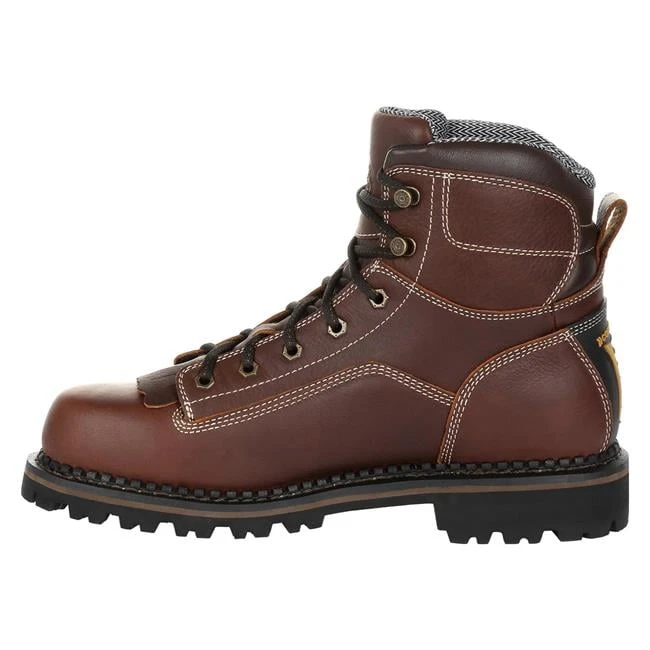 Men's Georgia 6" Low-Heel Logger Waterproof Boots 6 Men's Georgia 6" Low-Heel Logger Waterproof Boots - Image 4