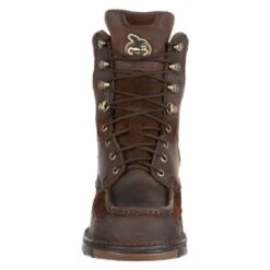 Men's Georgia 8" Athens Moc Toe Waterproof Boots -Boots Shoes Shop 3 650 georgia 8 athens moc toe waterproof brown