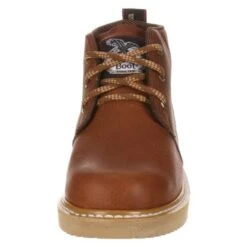 Men's Georgia Farm And Ranch Wedge Chukka Boots -Boots Shoes Shop 3 650 georgia farm and ranch wedge chukka brown