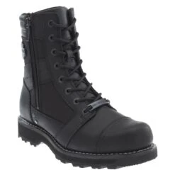 Men's Harley Davidson Footwear Boxbury Side-Zip Boots -Boots Shoes Shop 3 650 harley davidson footwear boxbury side zip black
