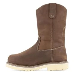 Men's Iron Age 11" Solidifier Pull-On Composite Toe Met Guard Boots -Boots Shoes Shop 3 650 iron age 11 solidifier pull on composite toe met guard boots brown
