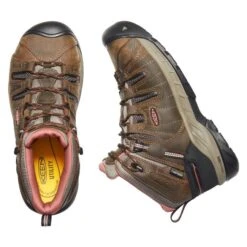 Women's Keen Utility Flint II MID Waterproof Boots -Boots Shoes Shop 3 650 keen utility flint ii mid waterproof boots cascade brown brick dust