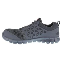 Men's Reebok Sublite Cushion Work Composite Toe SR -Boots Shoes Shop 3 650 reebok sublite cushion work composite toe sr gray