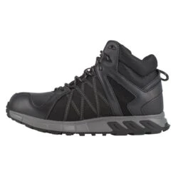 Men's Reebok Trailgrip Work AT Waterproof -Boots Shoes Shop 3 650 reebok trailgrip work at waterproof black gray