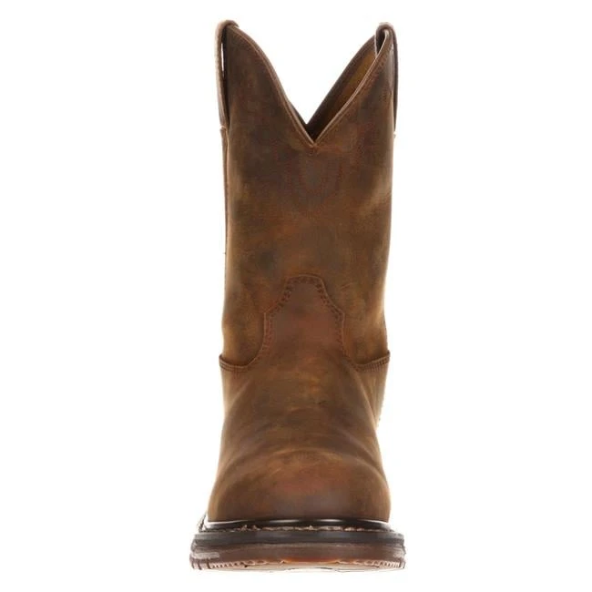 Men's Rocky 10" Original Ride Round Toe Unlined Boots 6 Men's Rocky 10" Original Ride Round Toe Unlined Boots - Image 4