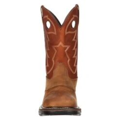 Men's Rocky 11" Original Ride Waterproof Boots -Boots Shoes Shop 3 650 rocky 11 original ride waterproof tan ochre