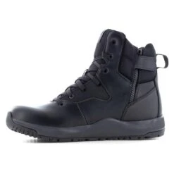 Men's Volcom 6" Street Shield Tactical Side-Zip Waterproof Boots -Boots Shoes Shop 3 650 volcom 6 street shield tactical side zip waterproof boots black