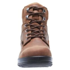 Men's Wolverine 6" Leather Durashocks Work Boots -Boots Shoes Shop 3 650 wolverine 6 leather durashocks work canyon