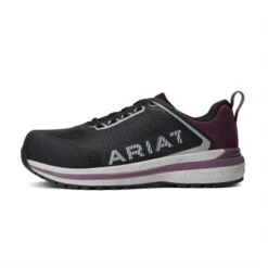 Women's Ariat Outpace Composite Toe -Boots Shoes Shop 4 650 ariat outpace composite toe black shadow purple