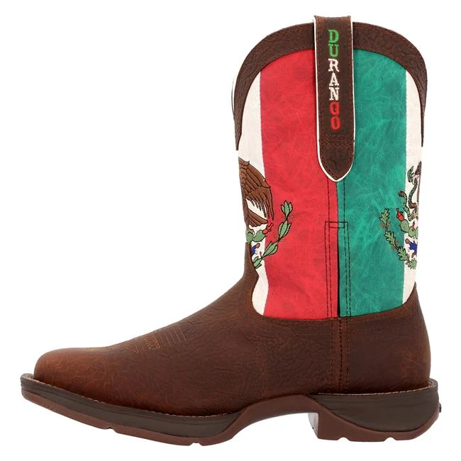 Men's Durango Rebel Mexico Flag Western Boots 7 Men's Durango Rebel Mexico Flag Western Boots - Image 5